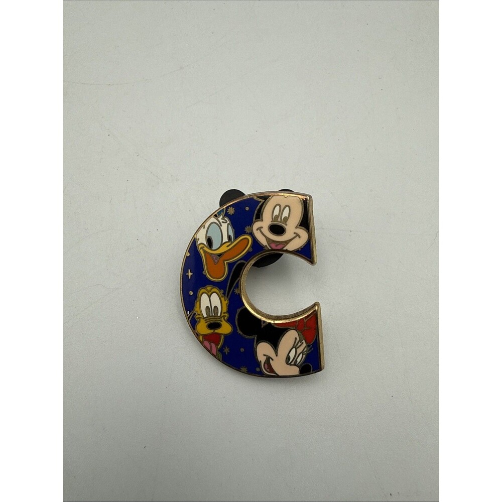 DISNEY TRADING PIN * ALPHABET COLLECTION * 2011 * LETTER C * FAB 4